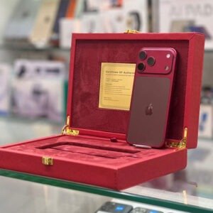 Burgundy iphone 17 pro max with vip box